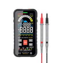 Digital multimeter, beröringsfri spänningsdetektering och bedömningsverktyg för spänningsförande ledningar, hög precision, automatisk