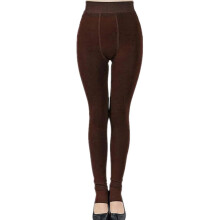Collant termici trasparenti da donna, collant caldi a vita alta foderati in pile con effetto snellente, calze in microfibra morbide e comode,