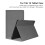 Housse en PU gris pour tablette Tab 16 avec réglage multi-angle 5