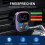 Προηγμένος πομπός FM με μεγάλη οθόνη LCD, Bluetooth5.3 για αδιάλειπτη ροή, η παρακολούθηση 5