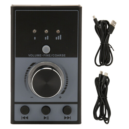 USB Volume Control Knob Remote for Win 10/8/7, Android, 2m 2