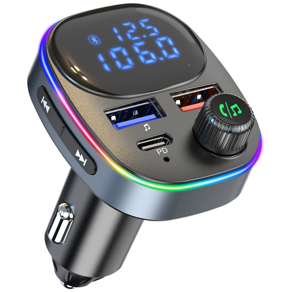 Advanced Car Audio Solution, Lossless Hi-Fi Sound, Bluetooth Fm Transmitter, Over-Current Protection, For Unmatched Audio Quality 9128293003575