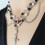 Portable Beaded Necklace Accessory Chic Multi layer Crosses 7
