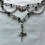 Portable Beaded Necklace Accessory Chic Multi layer Crosses 4