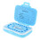 3St Blauwe Bewaarbox Baby Plastic, Compact En Stevig Design 2