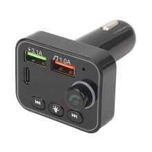 PDF4 Bluetooth-FM-Transmitter Autoadapter, 7-Farben