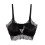 2Stk Schwarzer Drahtloser Damen Spitze 1