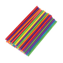 150Stk Holzstäbchen Bunt, Kinder Bastelset Für Collage Und Figurenbau