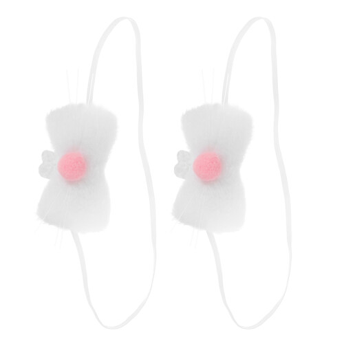 6St Witte Konijnen Cosplay Accessoires Voor Kinderen 2