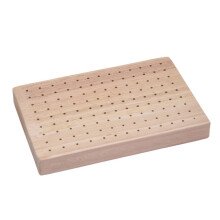 6Stk Natürlicher Holzspießhalter Beige Für Buffet Und Snacks