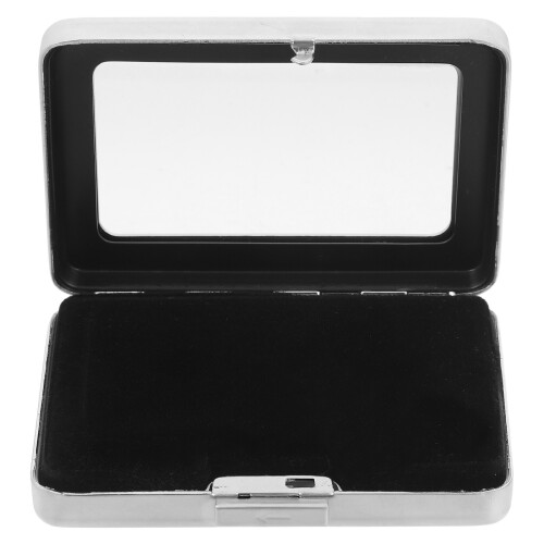 5Stk Schmuck Organizer Silber Mit Sichtfenster Elegant 2