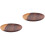 2Stk Holz Essensplatte Für Und Café 4