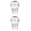 2Stk Rostfreier Abflusssieb, Dachrinne Filter Mit Feingitter 6