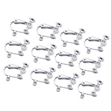 36Stk Ohrclips Silber Leicht Open Non-Pierced Schmuck