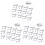 36Stk Ohrclips Silber Leicht Open Non-Pierced Schmuck 2