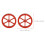 2Sets Upgrade Kit Hitzebett Leveling Muttern 11