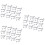 36Stk Ohrclips Silber Leicht Open Non-Pierced Schmuck 7