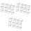36Stk Ohrclips Silber Leicht Open Non-Pierced Schmuck 3
