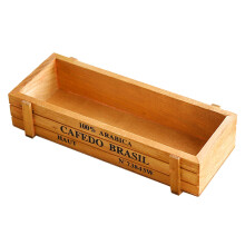 2Stk Schmuck Organizer Holzbox Vintage Hellbraun Für