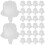 500Pcs Adjustable White Drip Irrigation Emitters for Home Garden Use 1