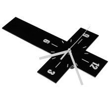 5Stk Geräuscharme Wanduhren Schwarze Für Wand
