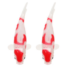 6Ud Realistas De Peces Flotantes PVC Multicolor Para Acuarios