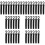 42Pcs Boat Paddle Safety Leash Elastic Nylon Rope Black 7