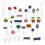 168Pièces Ensemble Route Jeu Educatif Enfants Coloré 2