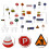 168Pièces Ensemble Route Jeu Educatif Enfants Coloré 10