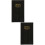 2Pcs Elegant Black Portable Planner Notepad Multifunction Writing Book 9