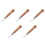 5Pcs Fine Purfling Groove Comfortable Grip Violin Luthier Tools 8