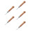 5Pcs Fine Purfling Groove Comfortable Grip Violin Luthier Tools 10