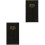 2Pcs Elegant Black Portable Planner Notepad Multifunction Writing Book 5
