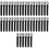 42Pcs Boat Paddle Safety Leash Elastic Nylon Rope Black 8