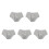 5Pièces Sous-Vêtements Coton Triangle Ouverture Rapide 4
