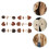 24Pairs Assorted Resin Toggle Buttons for Coat DIY Sewing and Jackets 11