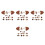 24Pairs Assorted Resin Toggle Buttons for Coat DIY Sewing and Jackets 7