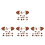24Pairs Assorted Resin Toggle Buttons for Coat DIY Sewing and Jackets 9