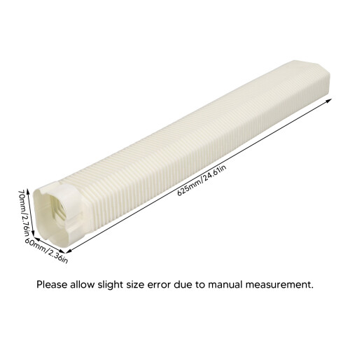 25'' Flexible Duct for Mini Split Air Conditioners - Protective & Paintable 1