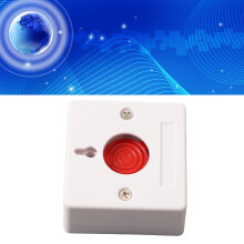 Durable 250V Alarm Button Fire Safety Switch with Key 2.05in Size