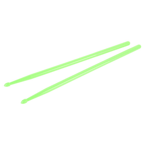 2PCS Grass Green Nylon Drumsticks for Percussion Instruments 45cm
