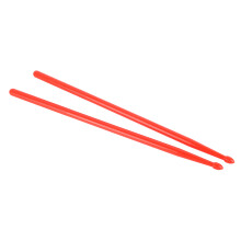 2 Stück Nylon Drum Sticks Rot Ersatz für Percussion
