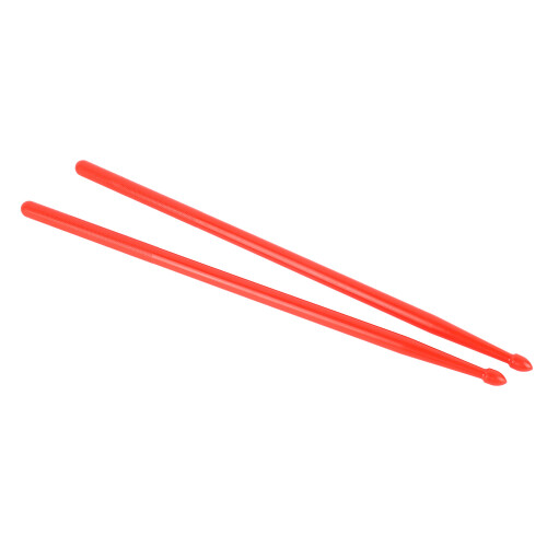 2 Stück Nylon Drum Sticks Rot Ersatz für Percussion