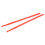2PCS Nylon Drum Sticks Red Portable Replacement Percussion Rods 13