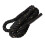 Gewichteter Springseil 25mm x 3m Schwarz Gold Polyester Schweres Springseil 9