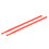 2PCS Nylon Drum Sticks Red Portable Replacement Percussion Rods 14