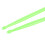 2PCS Grass Green Nylon Drumsticks for Percussion Instruments 45cm 6