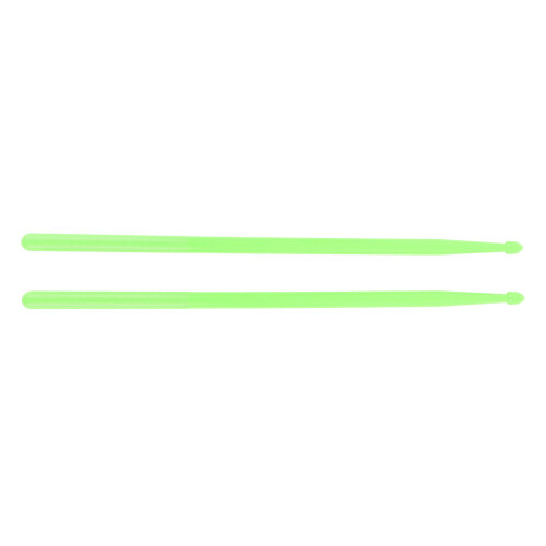 2PCS Grass Green Nylon Drumsticks for Percussion Instruments 45cm 2