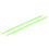 2PCS Grass Green Nylon Drumsticks for Percussion Instruments 45cm 14