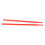 2PCS Nylon Drum Sticks Red Portable Replacement Percussion Rods 16